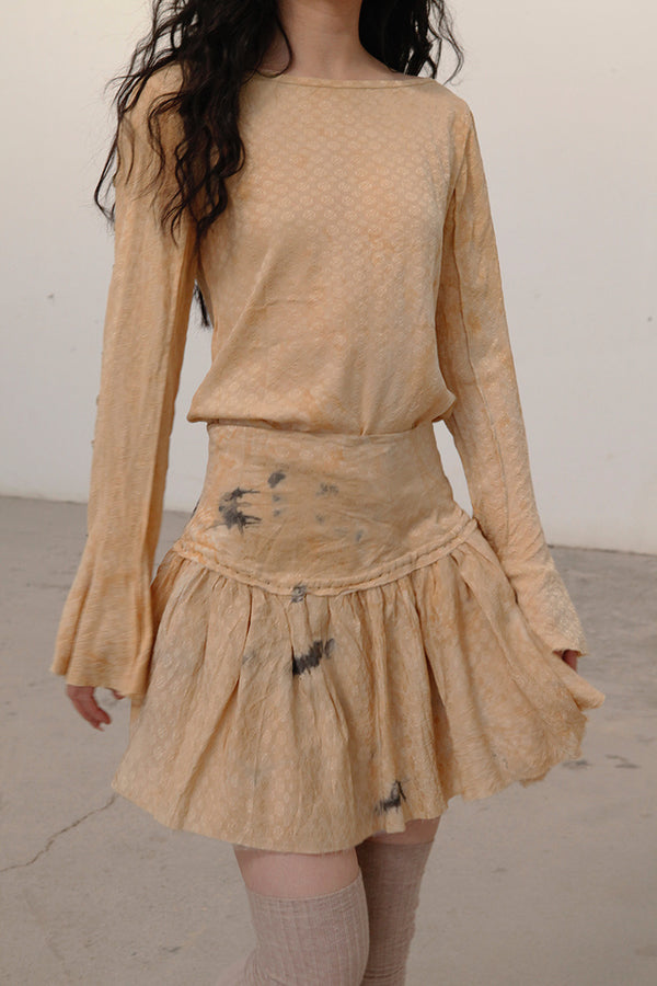 MUTEDANCE silk crop top MD21FW15